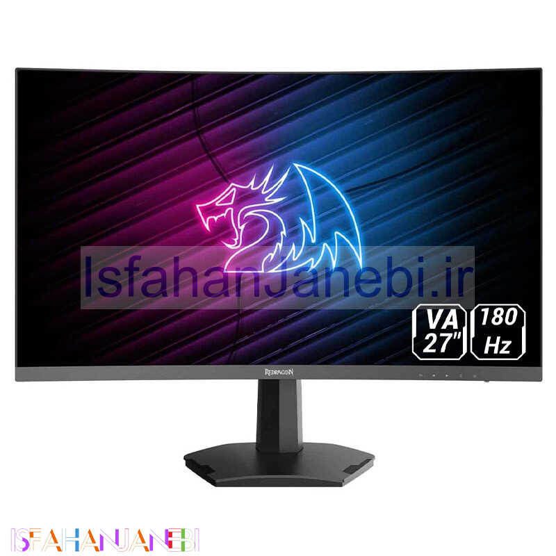 اصفهان جانبی-مانیتور گیمینگ خمیده ردراگون GM27H10QC سایز 27 اینچ