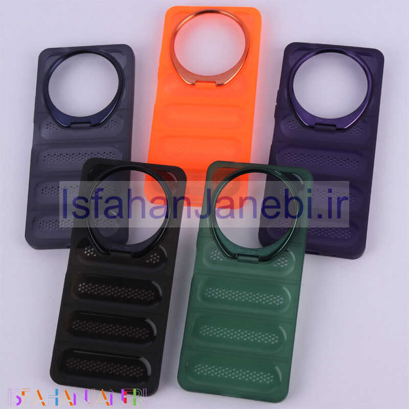 اصفهان جانبی-قاب پافر توری دار ژله ای استندشو شیائومی Redmi A3 / A3X