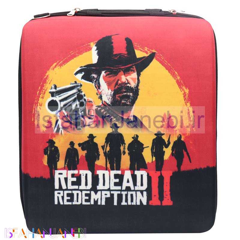 اصفهان جانبی-کیف کنسول بازی PS4 طرح Red Dead Redemption 2 کد 2
