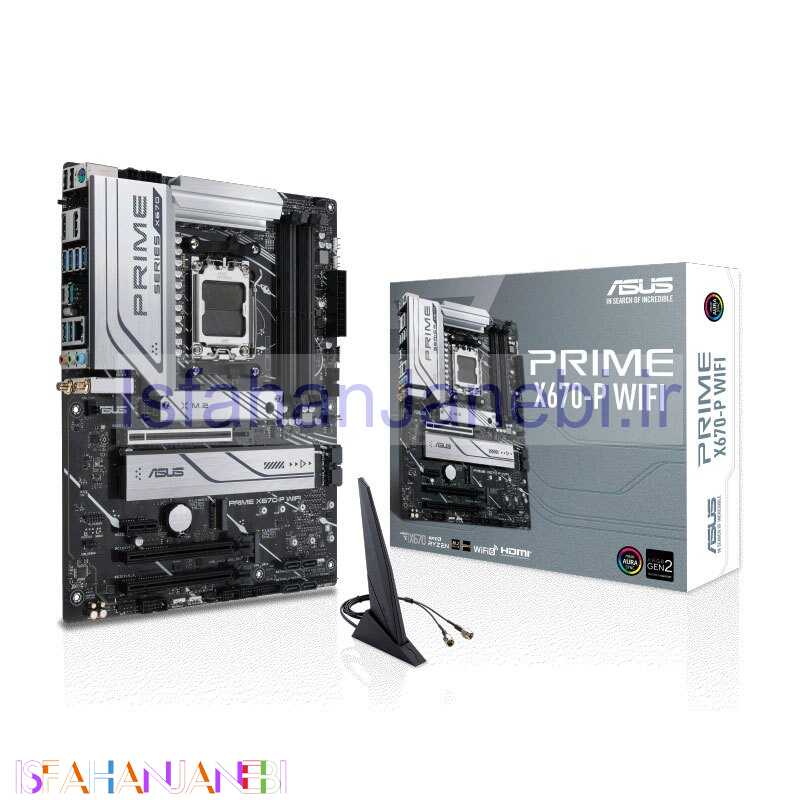 اصفهان جانبی-مادربرد ایسوس PRIME X670-P WIFI DDR5