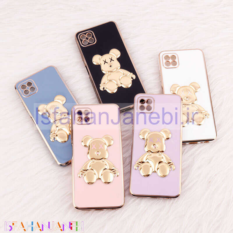 اصفهان جانبی-قاب My Case Power Bear محافظ لنزدار Samsung Galaxy A22 5G