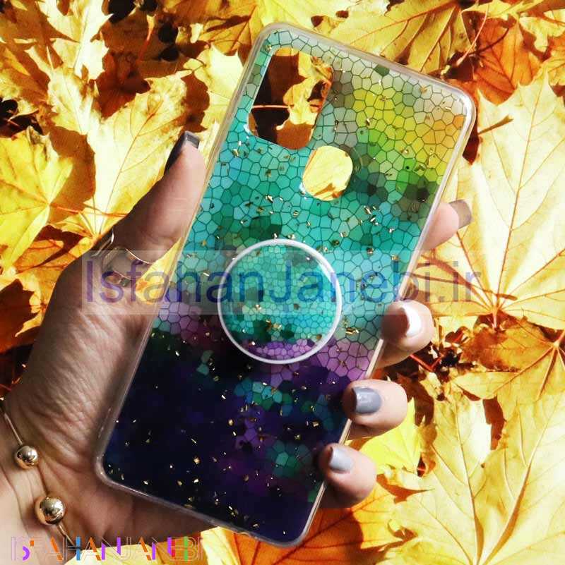 اصفهان جانبی-قاب رنگین کمانی پاپ سوکت دار خرچنگی کد9 سامسونگ A21s