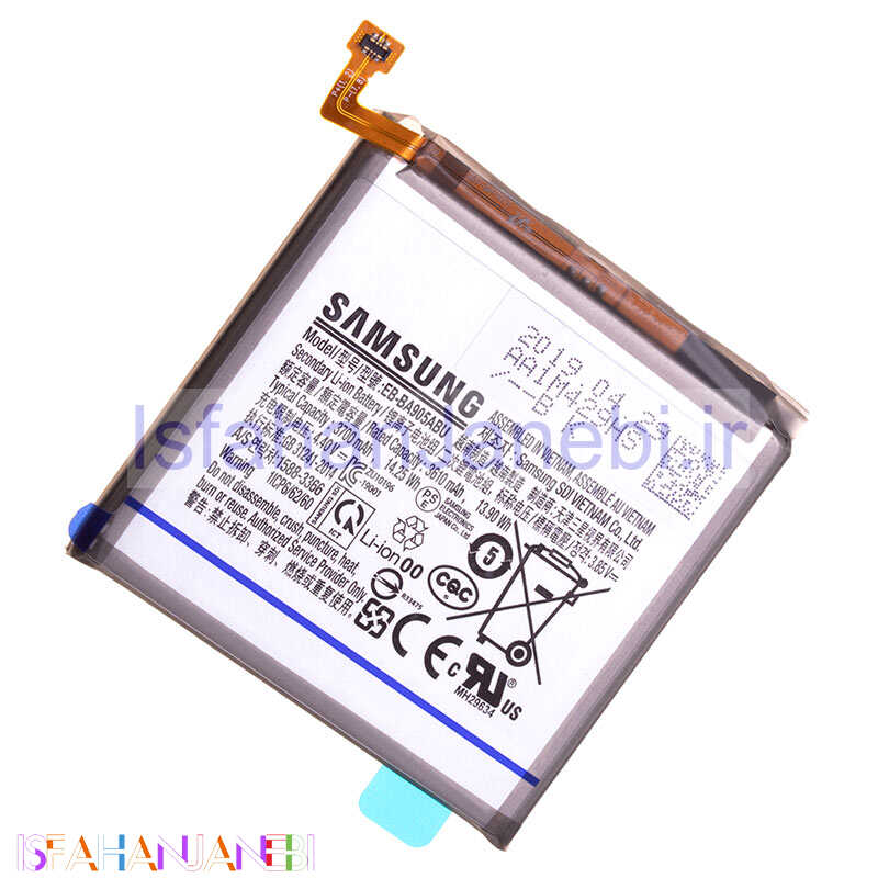 اصفهان جانبی-باتری موبایل اورجینال Samsung A80 EB-BA905ABU NFC