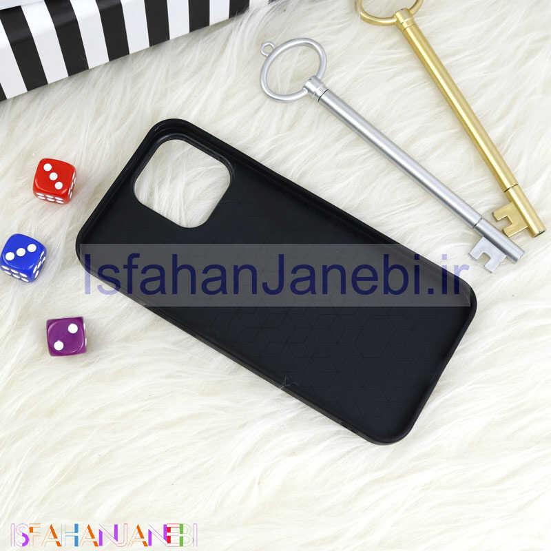 اصفهان جانبی-قاب پشت گلسی طرحدار برگ پاییزی iPhone 13 Pro Max