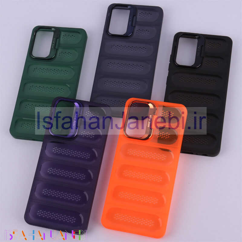 اصفهان جانبی-قاب پافر توری دار ژله ای استندشو سامسونگ Galaxy A32 4G