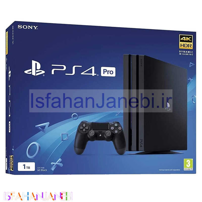 اصفهان جانبی-جعبه خالی کنسول PS4 Pro رویی و تویی