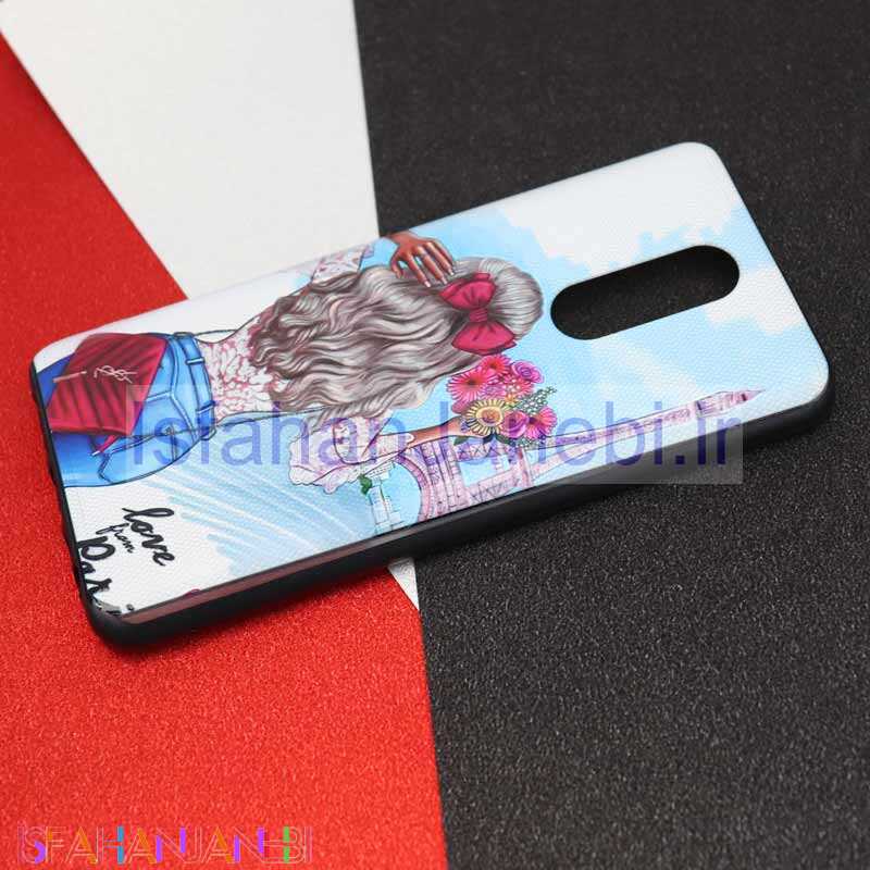 اصفهان جانبی-قاب فانتزی برجسته طرح دخترانه شیائومی Redmi 8 سری H