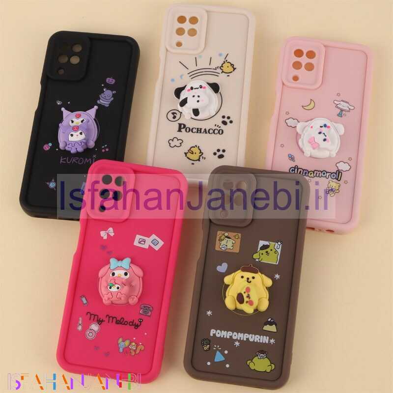 اصفهان جانبی-قاب سولید سامسونگ Galaxy A12 / M12 اسپینردار محافظ لنزدار