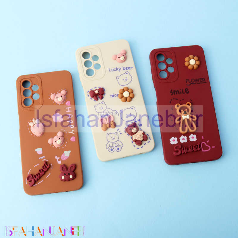 اصفهان جانبی-قاب عروسکی برجسته محافظ لنزدار Samsung Galaxy A13 4G