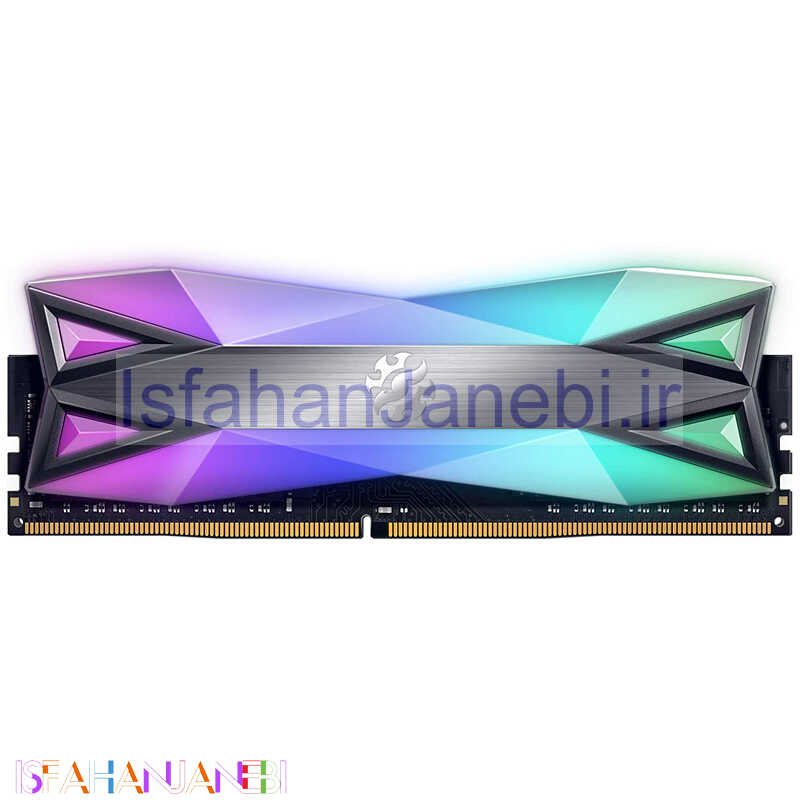اصفهان جانبی-رم کامپیوتر ADATA XPG SPECTRIX D60G RGB DDR4 8GB 3600MHz CL18 Single