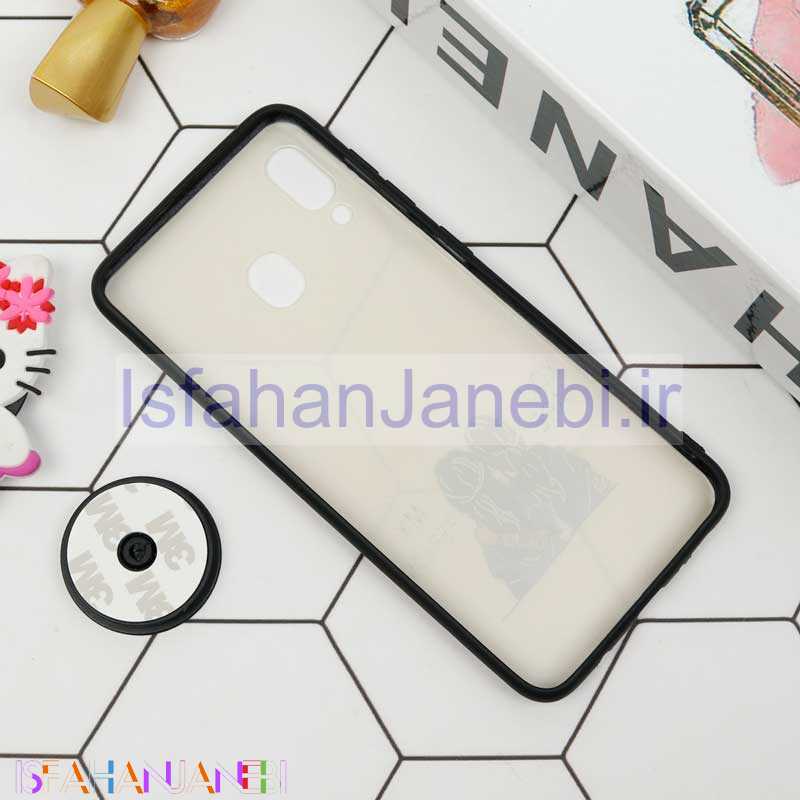 اصفهان جانبی-قاب فانتزی برجسته + پاپ سوکت طرح Friends سامسونگ A20/A30 سری D