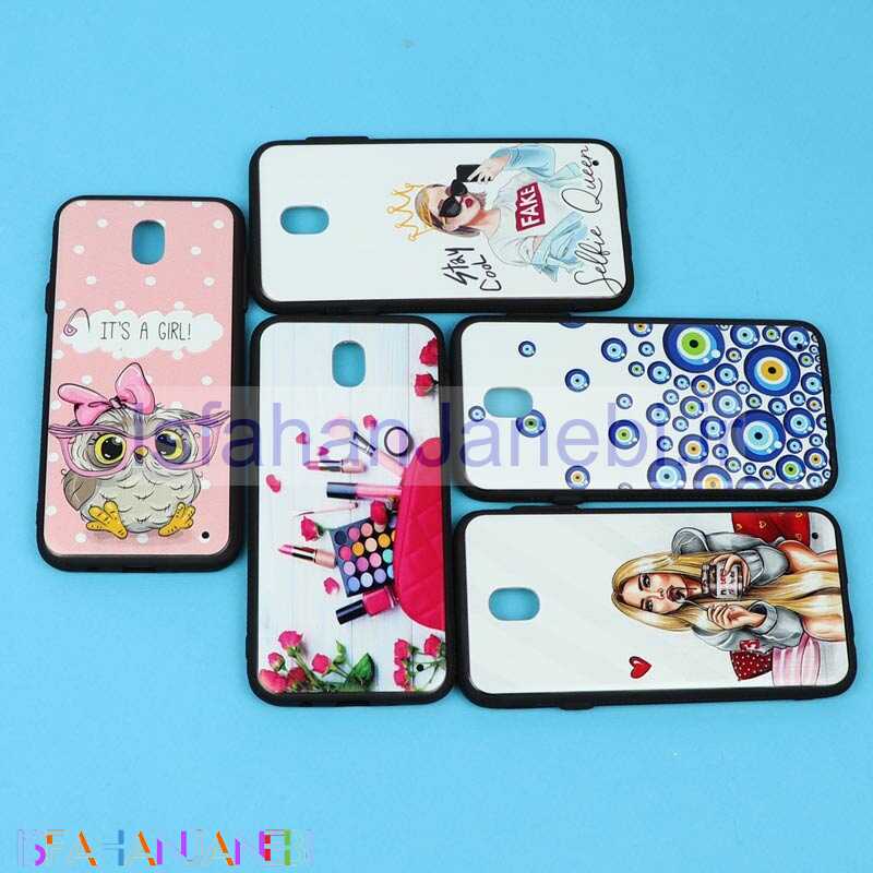 اصفهان جانبی-قاب فانتزی برجسته دخترانه سامسونگ J7 Pro سری 6