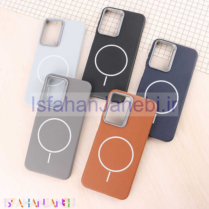 اصفهان جانبی-قاب چرمی ژله ای سامسونگ Galaxy A26 طرح مگ سیف