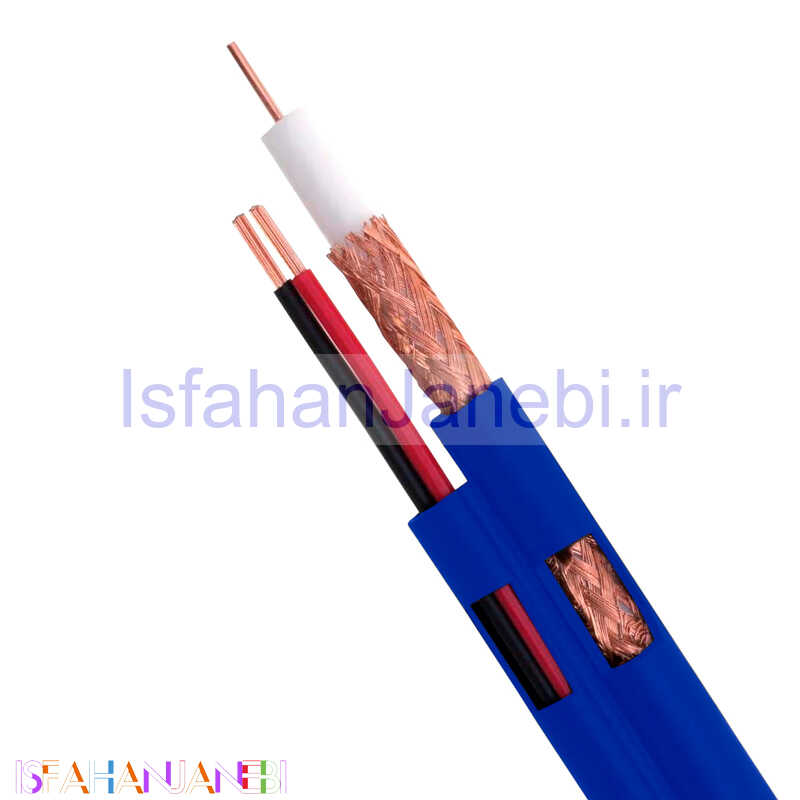 اصفهان جانبی-کابل ترکیبی کیوپلاس/ متری305 - Qplus - RG 59-0.7-96
