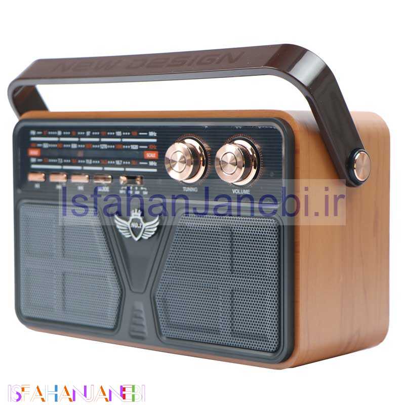 اصفهان جانبی-رادیو اسپیکر بلوتوثی رم و فلش خور Kemai MD-507BT + ریموت کنترل