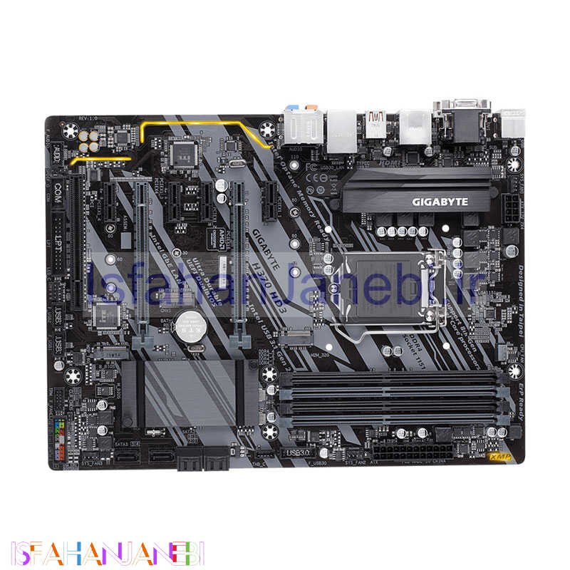اصفهان جانبی-مادربرد گیگابایت H370 HD3 rev 1.0 DDR4
