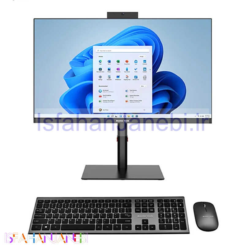 اصفهان جانبی-آل این وان MasterTech ZN240-C516SB Core i5 (12400) 16GB 512GB SSD Intel 24″ FHD