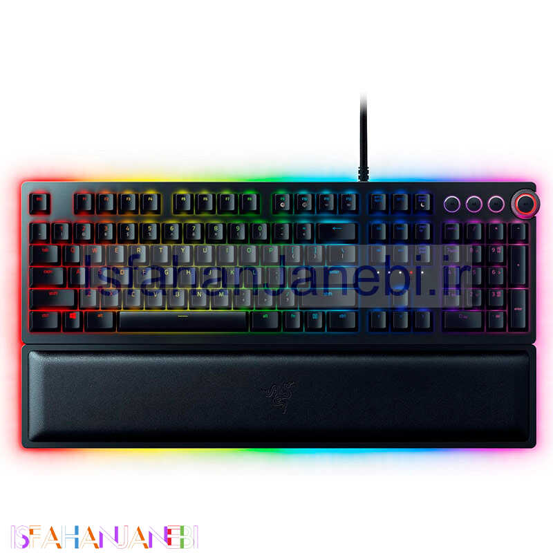 اصفهان جانبی-کیبورد گیمینگ ریزر Huntsman Elite Red Switch