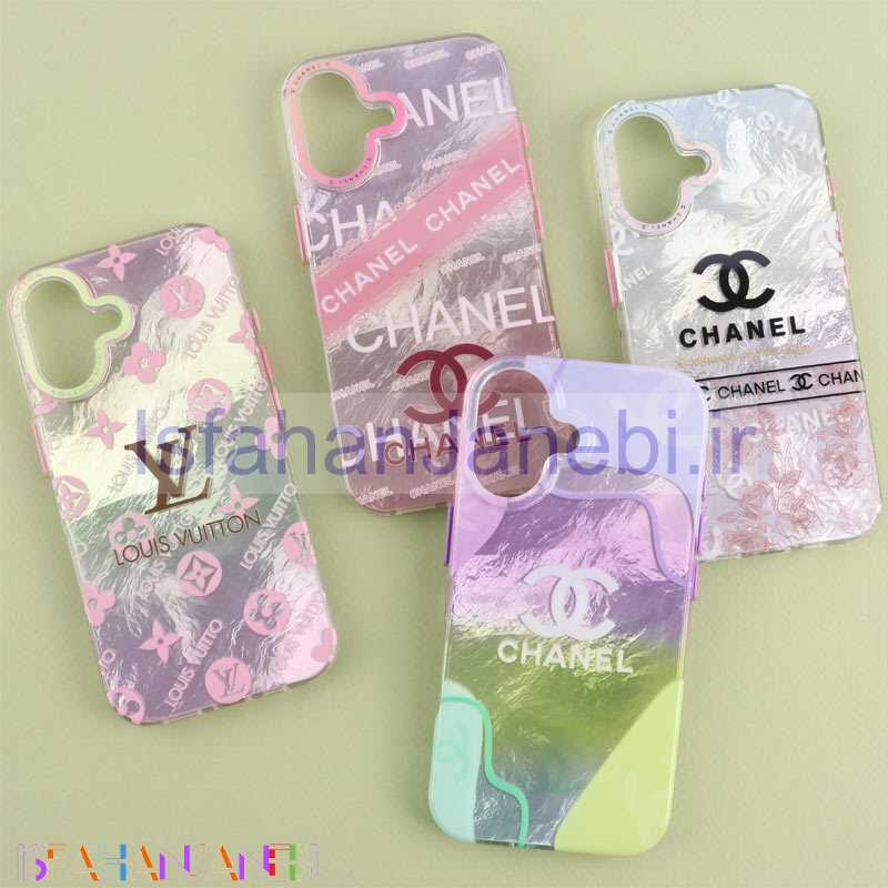 اصفهان جانبی-قاب هولوگرامی Chanel آیفون iPhone 16 طرح دار