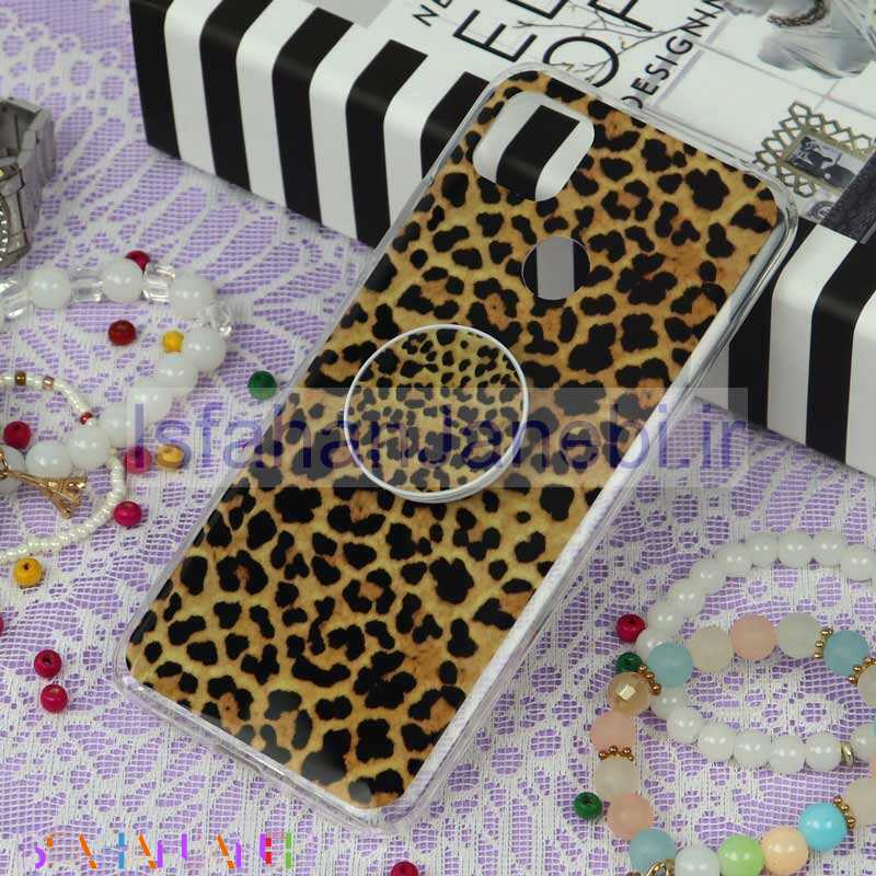 اصفهان جانبی-قاب سوپر IMD دور شفاف پاپ سوکت دار Xiaomi Redmi 9C پلنگی