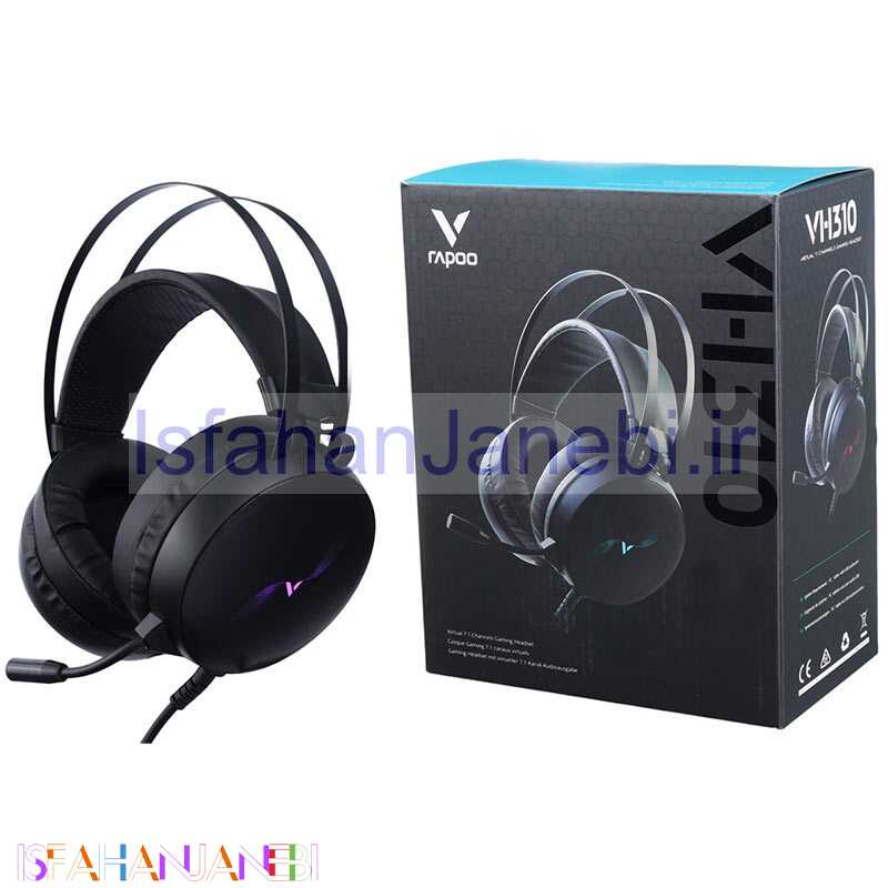 اصفهان جانبی-هدست گیمینگ سیم دار Rapoo VH310