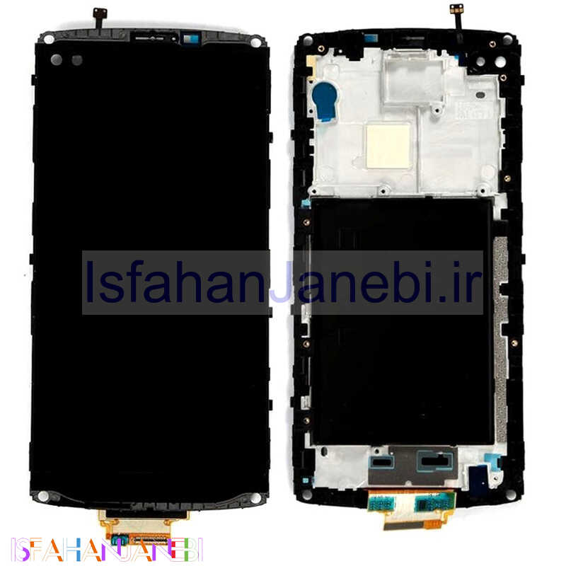 اصفهان جانبی-تاچ و ال سی دی گوشی LG V10 همراه فریم مشکی
