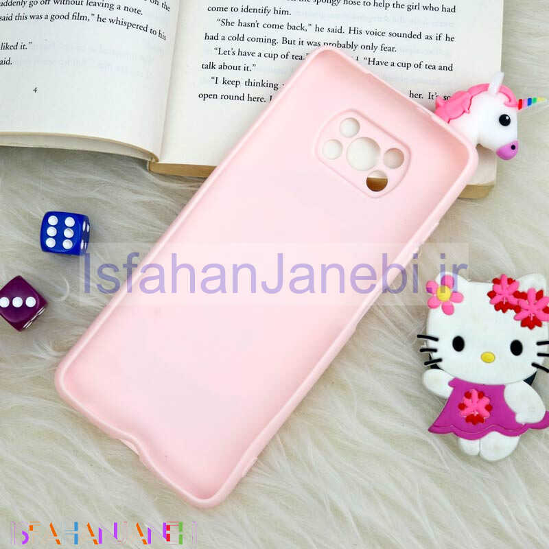 اصفهان جانبی-قاب سیلیکونی محافظ لنزدار یونیکورن Xiaomi Poco X3