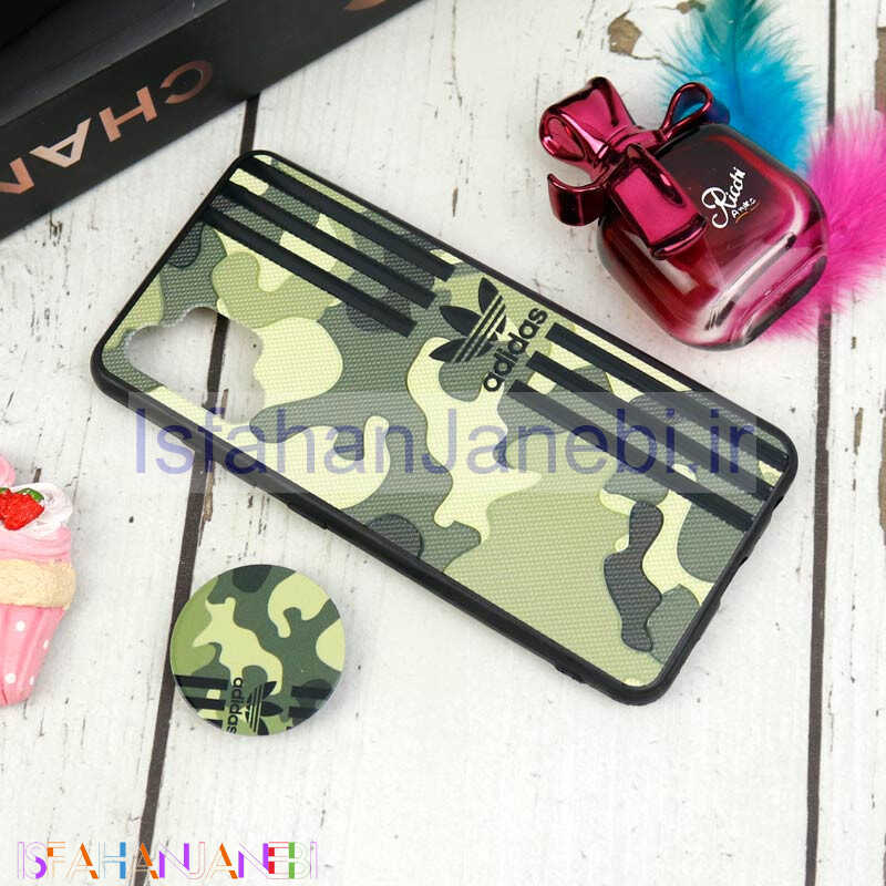 اصفهان جانبی-قاب فانتزی برجسته + پاپ سوکت طرح ارتشی سامسونگ A32 4G سری F