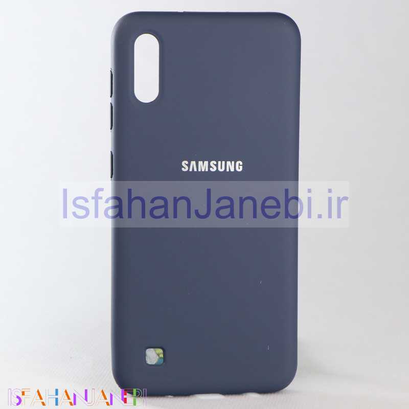 اصفهان جانبی-قاب سیلیکونی Samsung A10 سورمه ای