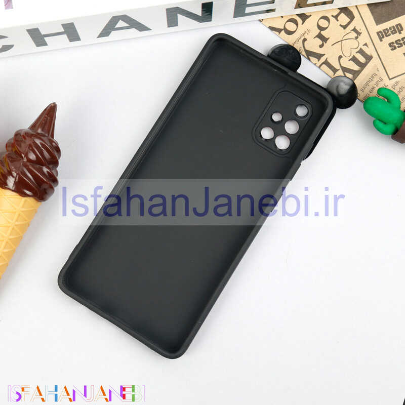 اصفهان جانبی-قاب سیلیکونی عروسکی محافظ لنزدار طرح مینی موس سامسونگ Samsung A71