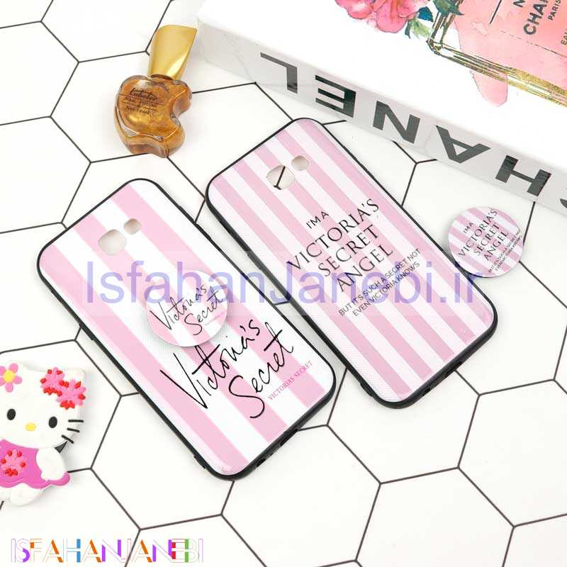 اصفهان جانبی-قاب فانتزی برجسته + پاپ سوکت طرح ویکتوریا سکرت سامسونگ A7 2017 سری D