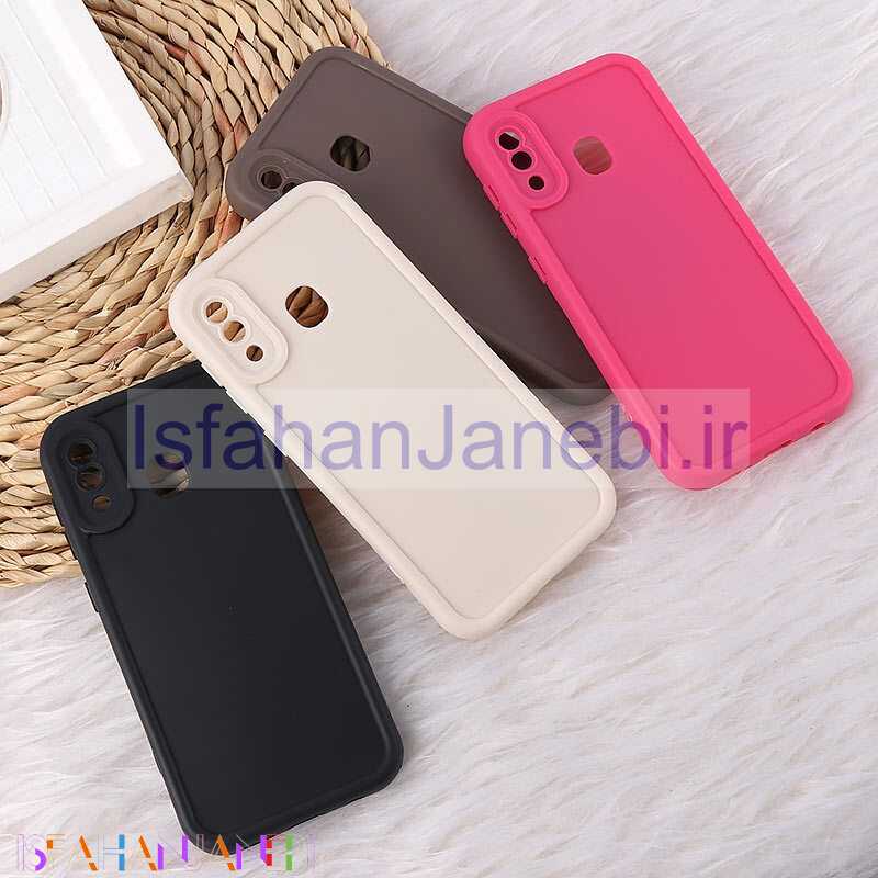 اصفهان جانبی-قاب سولید سامسونگ Galaxy A20 / A30 محافظ لنزدار