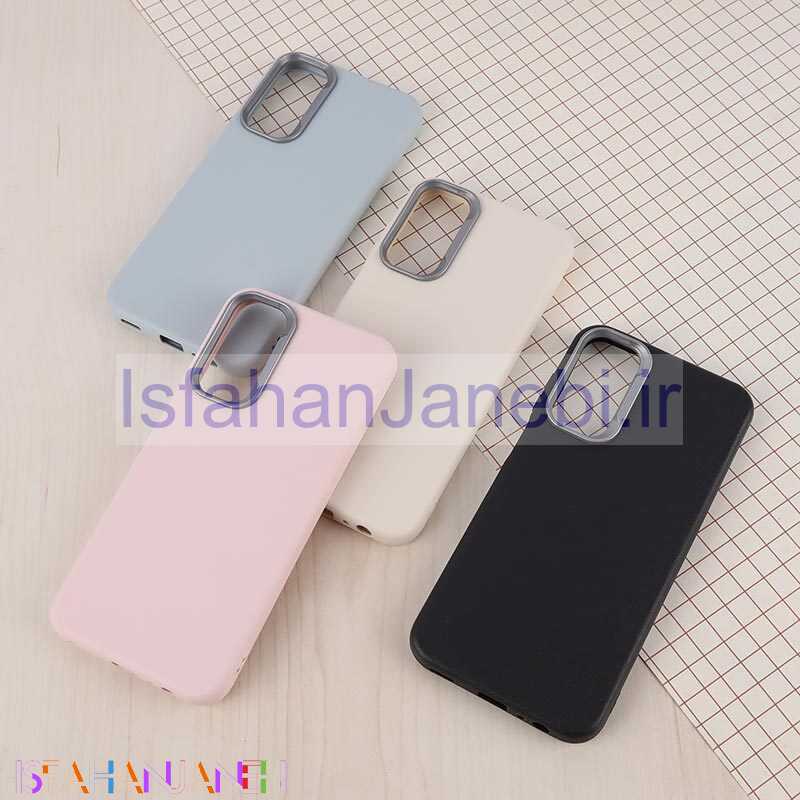 اصفهان جانبی-قاب چرمی ژله ای Leather سامسونگ Galaxy A15