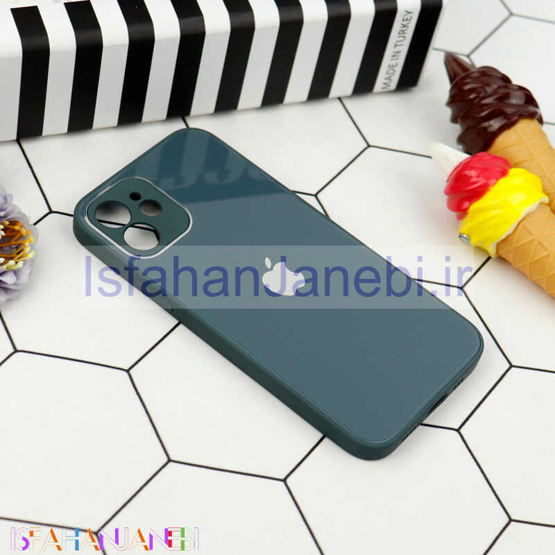 اصفهان جانبی-قاب محافظ لنزدار My Case پشت گلسی iPhone 12