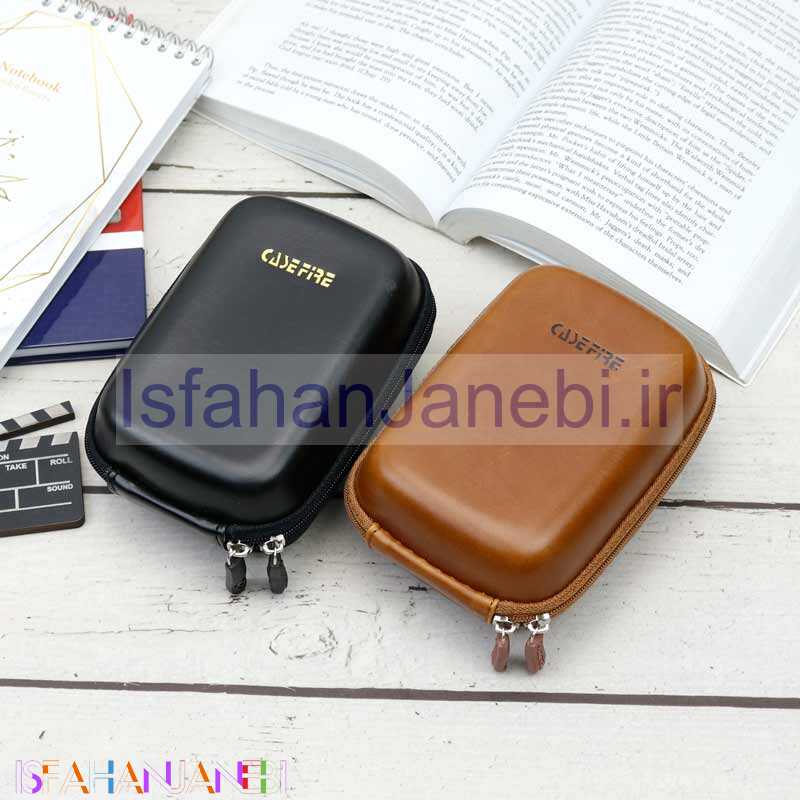 اصفهان جانبی-کیف محافظ دار چرمی بزرگ