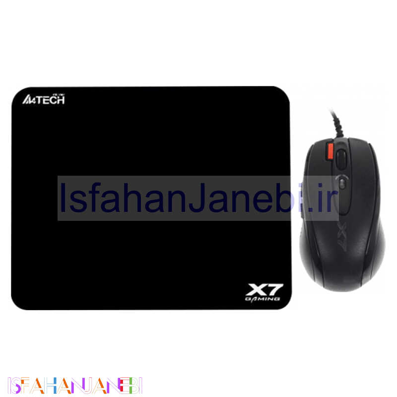 اصفهان جانبی-موس گیمینگ A4Tech X-7120 + پد موس