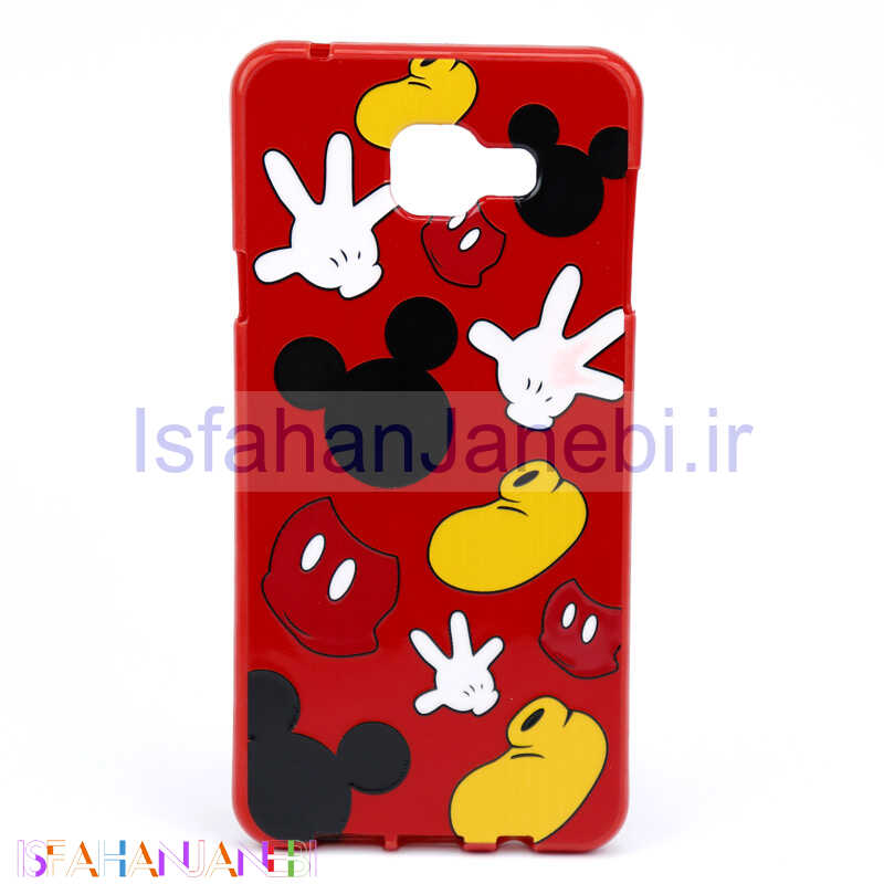 اصفهان جانبی-قاب فانتزی برجسته قرمز سامسونگ Galaxy A7 2016 کد3