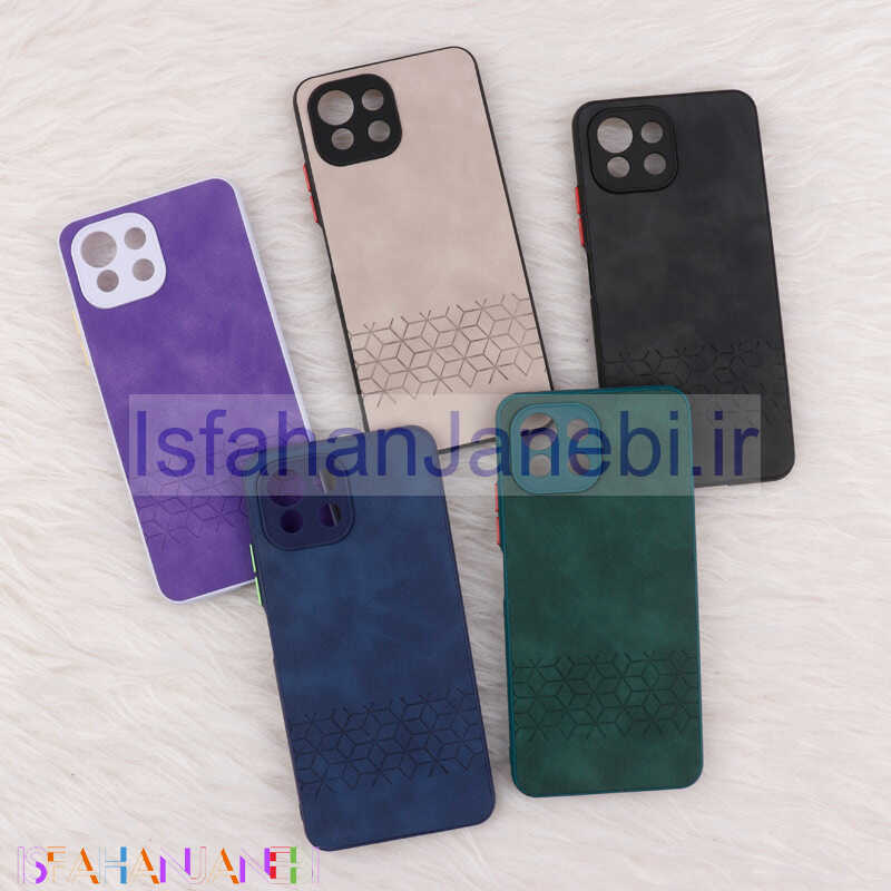 اصفهان جانبی-قاب چرمی طرحدار Smartphone محافظ لنزدار Xiaomi Mi 11 Lite / 11 Lite NE