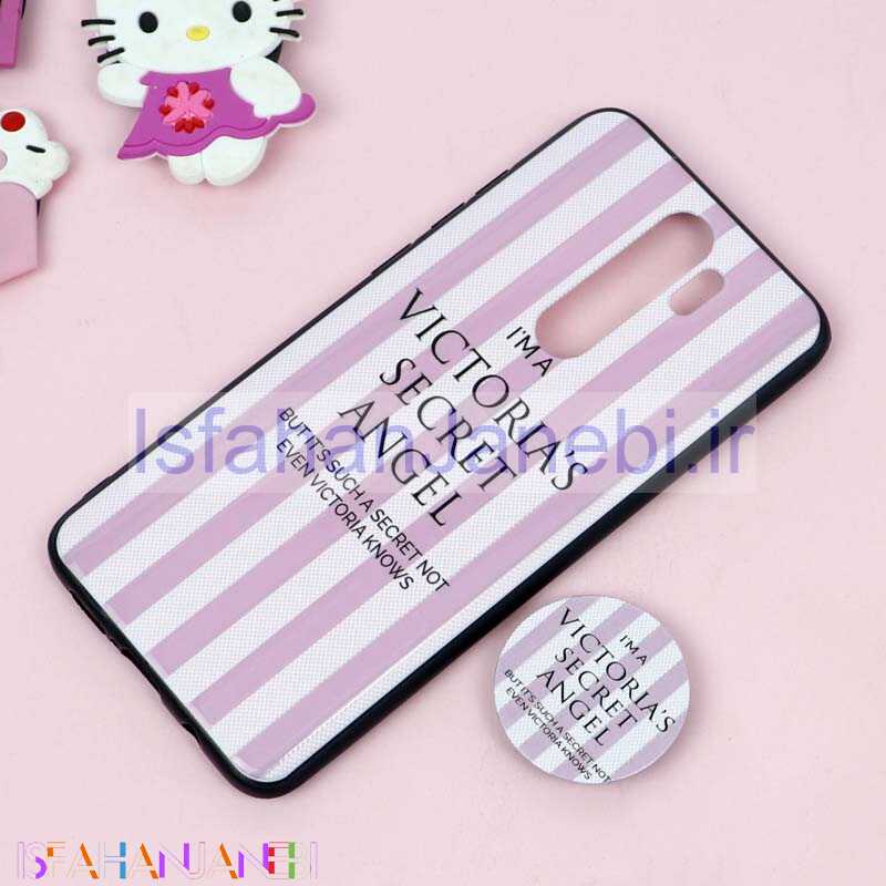 اصفهان جانبی-قاب فانتزی برجسته + پاپ سوکت طرح ویکتوریا شیائومی Redmi Note 8 Pro سری D