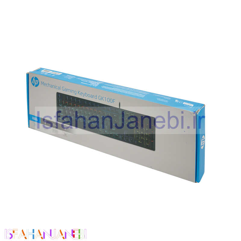 اصفهان جانبی-کیبورد گیمینگ اچ پی Mechanical GK100F RGB