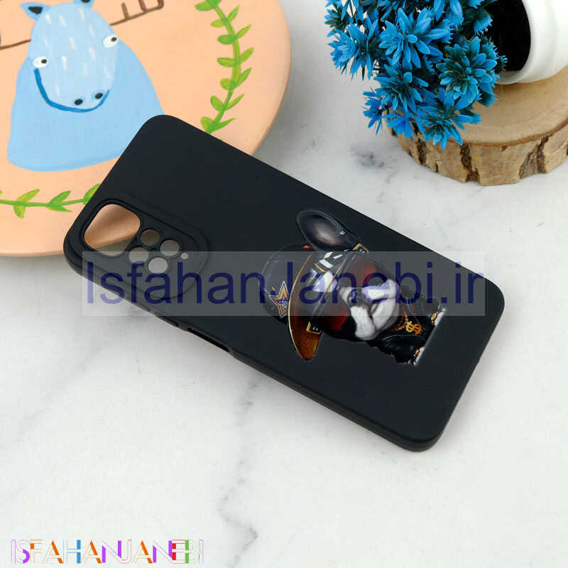 اصفهان جانبی-قاب سیلیکونی طرحدار محافظ لنزدار Xiaomi Redmi Note 11 / 11S 4G