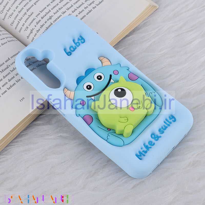 اصفهان جانبی-قاب عروسکی سامسونگ Galaxy A15 پاپ سوکت دار طرح Mike & Sully