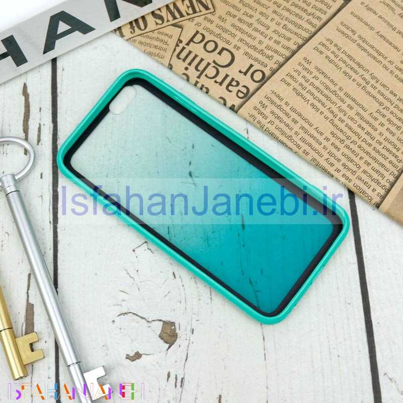 اصفهان جانبی-قاب پشت مات دو رنگ iPhone 6/6s سبز