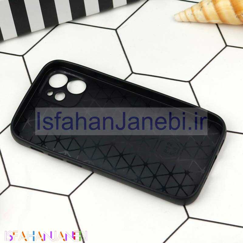 اصفهان جانبی-قاب محافظ لنزدار چرمی BURBERRY آیفون iPhone 12 Mini
