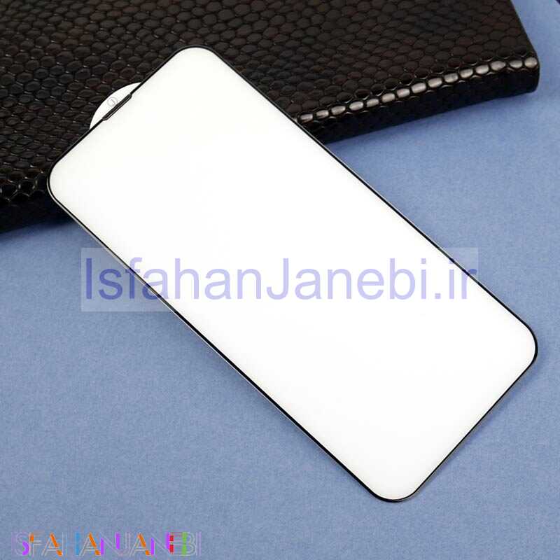 اصفهان جانبی-گلس تمام صفحه Anti Dust آیفون iPhone 13 Pro Max مشکی