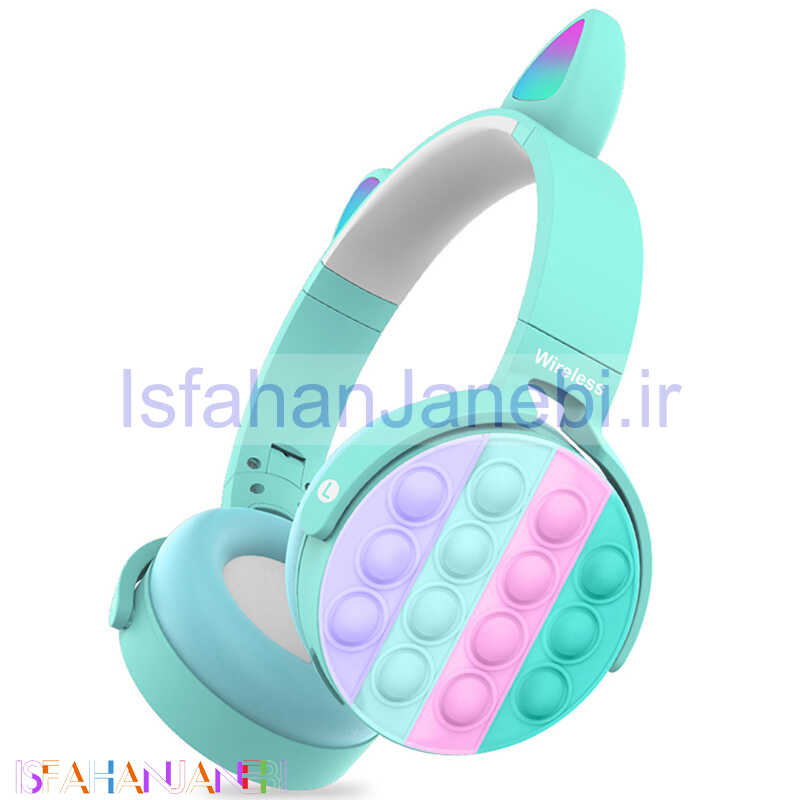 اصفهان جانبی-هدفون بلوتوثی رم خور Cat Pop It CT-950