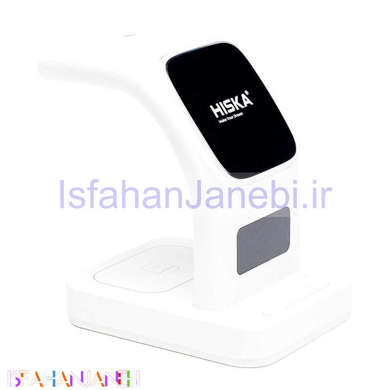 اصفهان جانبی-شارژر بی سیم و چراغ رومیزی Hiska HR-09 15W