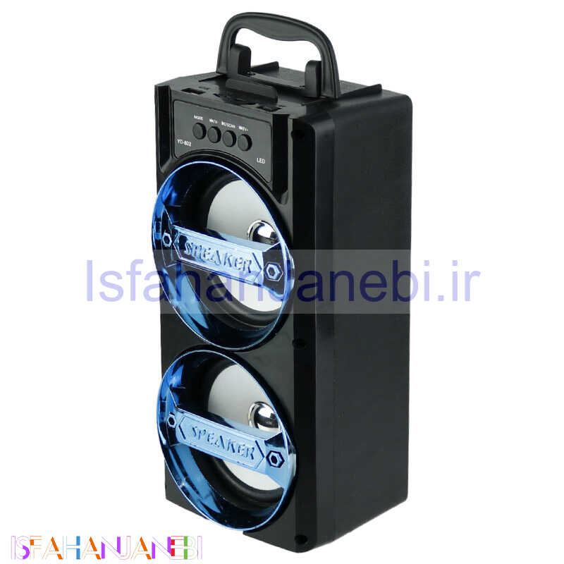 اصفهان جانبی-اسپیکر بلوتوثی رم و فلش خور YD-802