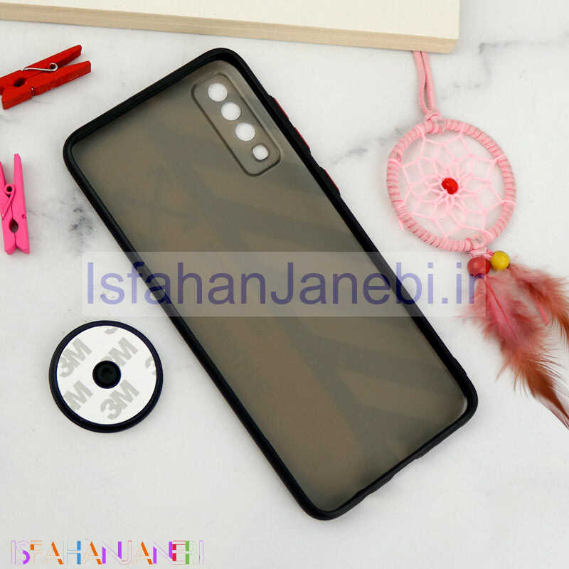 اصفهان جانبی-قاب فانتزی طرحدار محافظ لنزدار + پاپ سوکت Samsung Galaxy A70 سری T