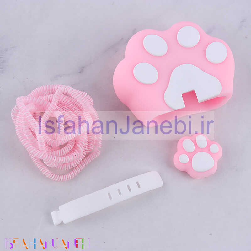 اصفهان جانبی-ست محافظ کابل و کلگی شارژر سامسونگ طرح ردپا